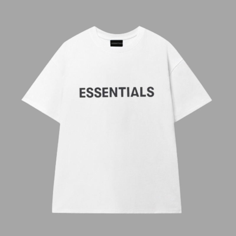 Áo Thun ESSENTIALS Tay Lỡ Oversize, Áo Phông Form Rộng, Nam Nữ Unisex, Chất Liệu 100% Cotton Cao Cấp -Trend Clthing