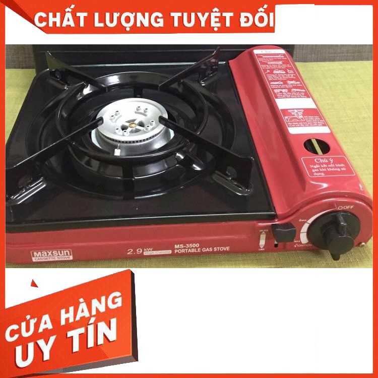 Bếp ga du lịch Maxsun [FREESHIP] chính hãng an toàn tuyệt đối khi sử dụng