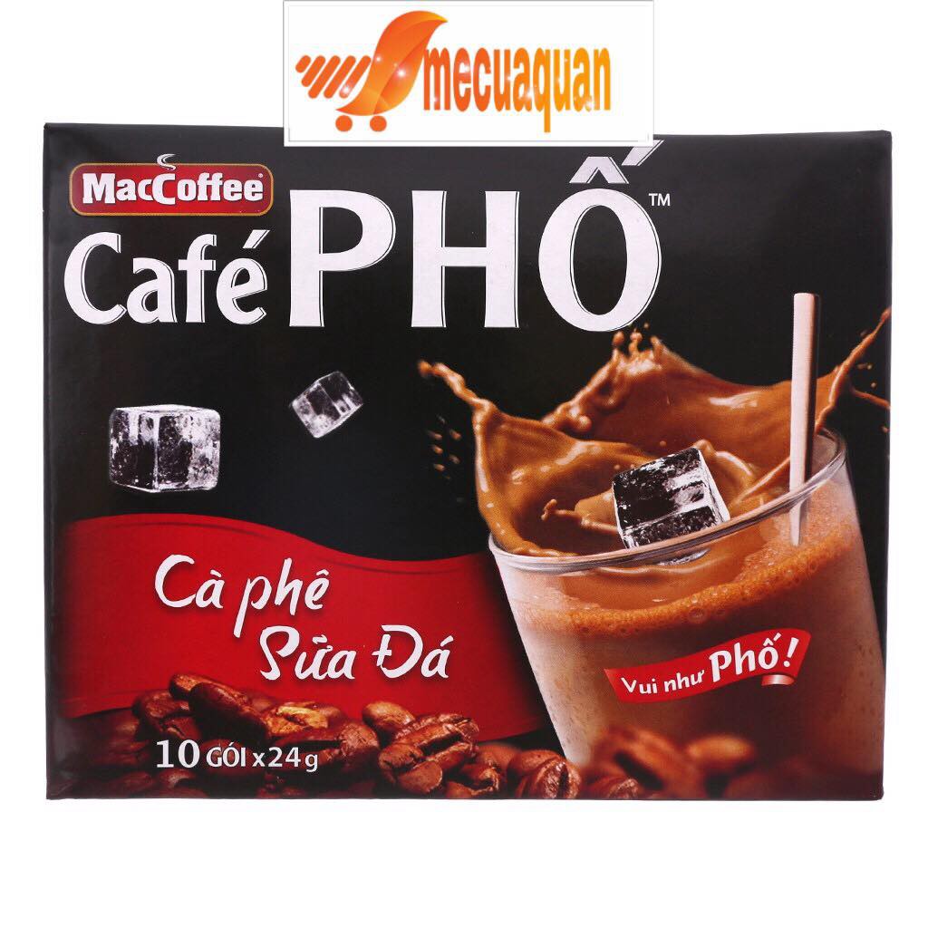 Cà phê Phố sữa đá 10 gói * 24g