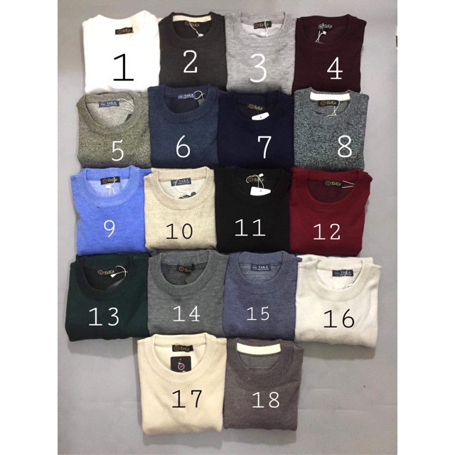 Áo len nam cổ tròn m9 SN | BigBuy360 - bigbuy360.vn