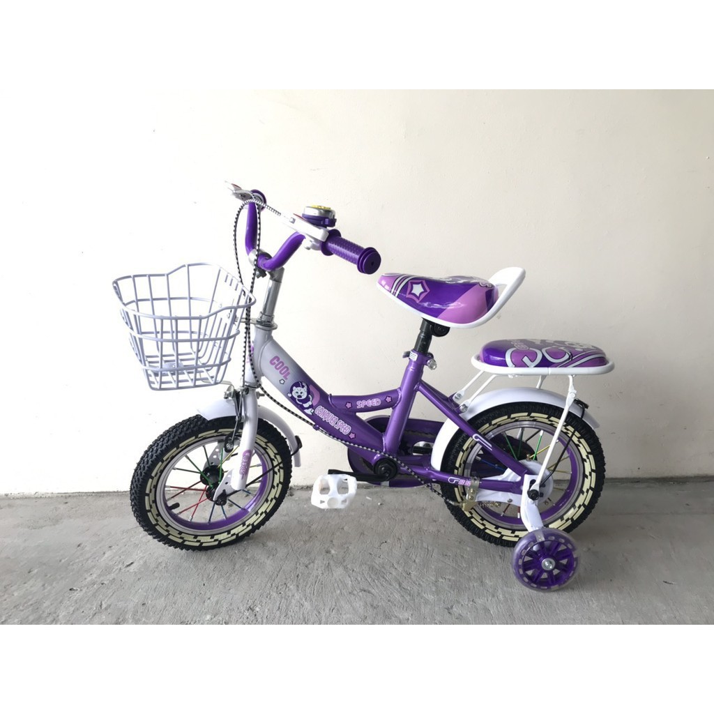 Xe đạp rẻ Xe đạp trẻ em cho bé - Khung thép, vành nhôm cao cấp 12 inch ( Hàng Nhập Nguyên Thùng)