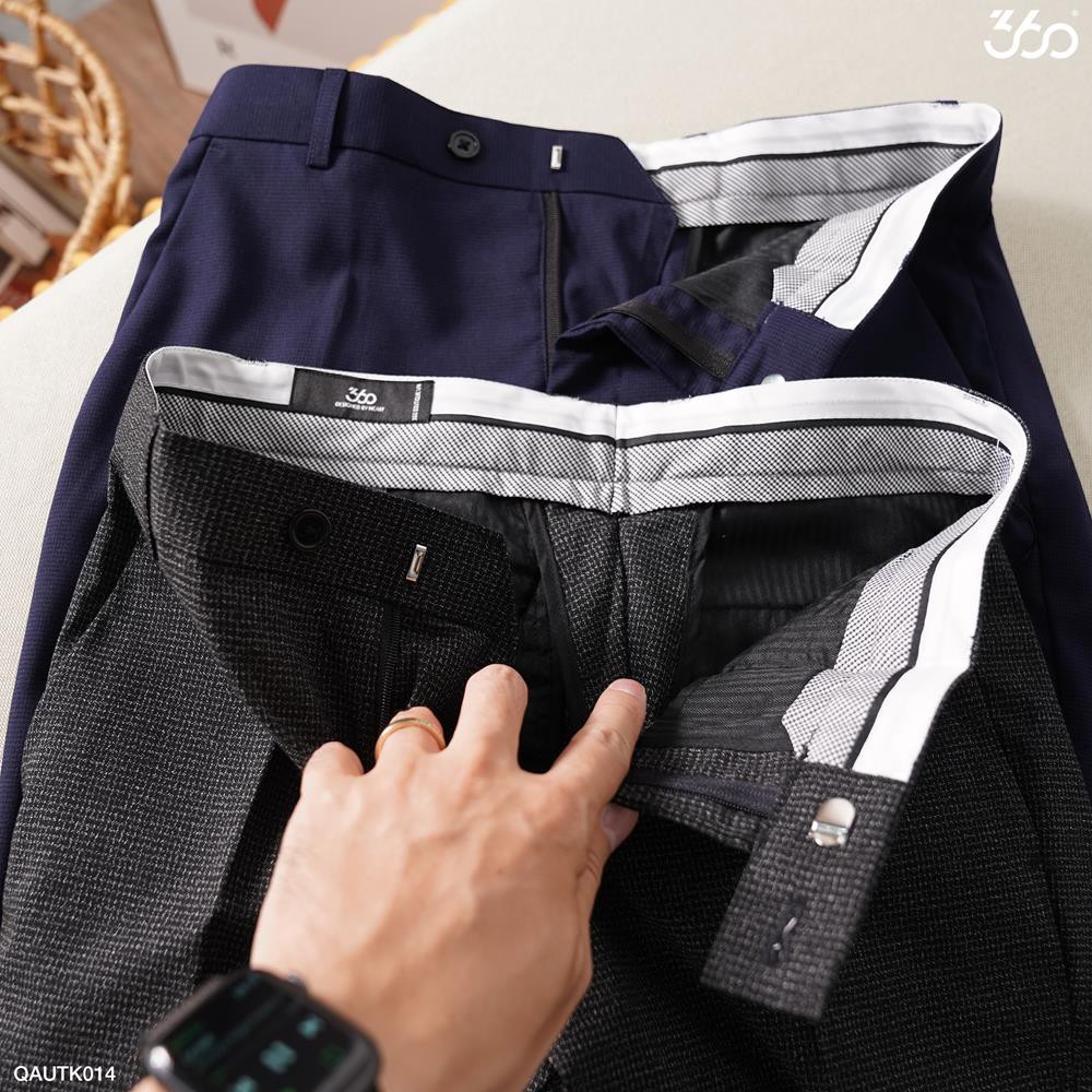 Quần âu nam 360 BOUTIQUE trẻ trung, lịch thiệp - QAUTK014 | BigBuy360 - bigbuy360.vn