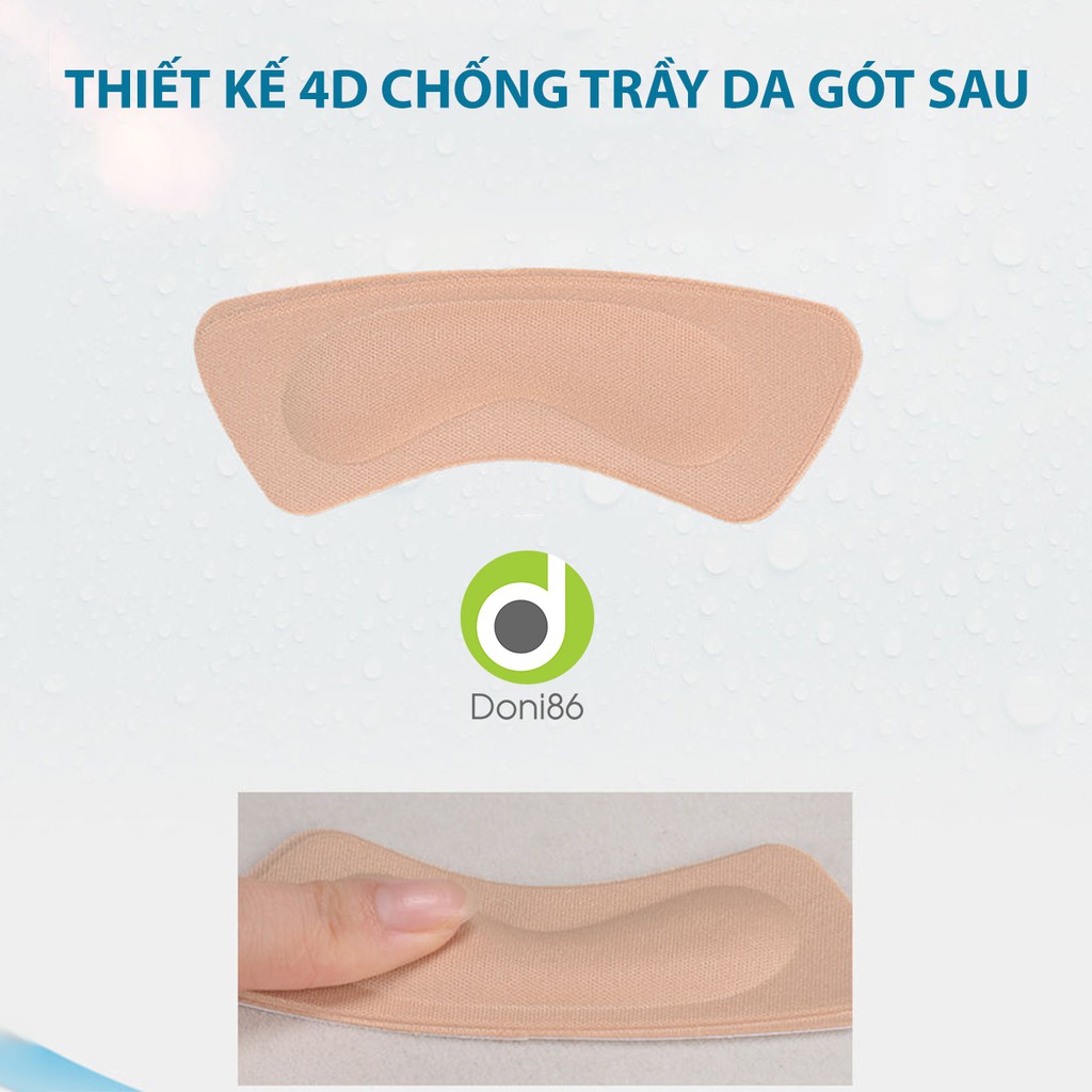 MIÊNG LÓT GÓT GIÀY ÊM CHÂN 4D CHỐNG TRẦY, CHỐNG TRƯỢT DÀNH CHO NAM VÀ NỮ_DONI86_DNPK53