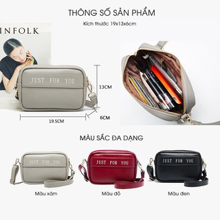 (SALE SẬP SÀN) Túi Đeo Chéo Nữ Da Đẹp Chất Lượng CS9714