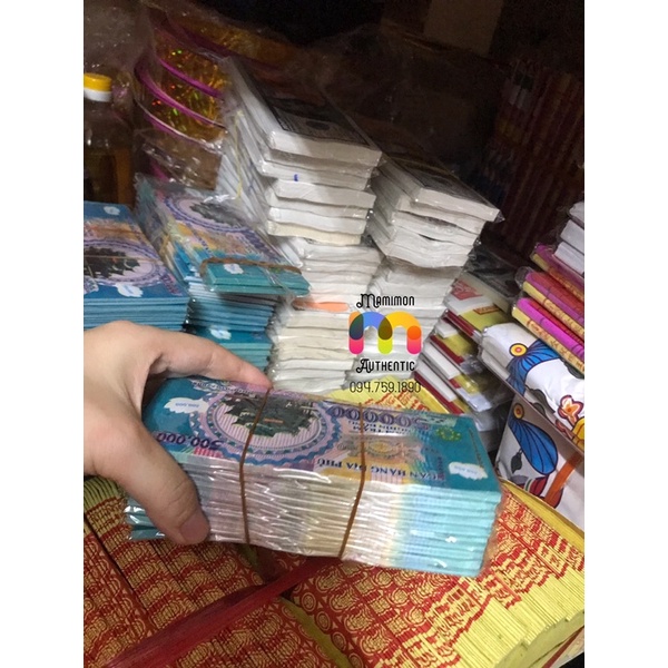 Lễ Cúng Loại 500k Hàng Đẹp - Vàng Mã Kim Thu