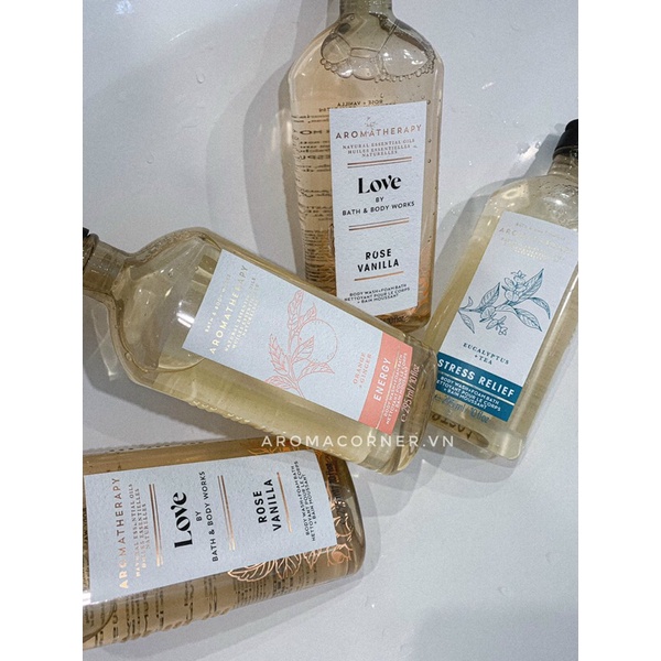 Sữa tắm Bath & Body works dòng Aroma  295ml