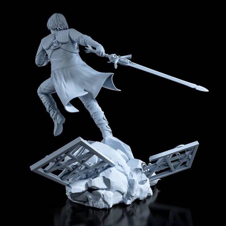 Mô Hình Dante Devil May Cry  Bằng Chất Liệu Nhựa Resin - Cao 20 cm