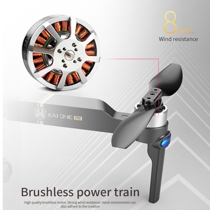 Flycam Kaione Max 4k gimbal 3 trục bay 1200m có cảm biến va chạm