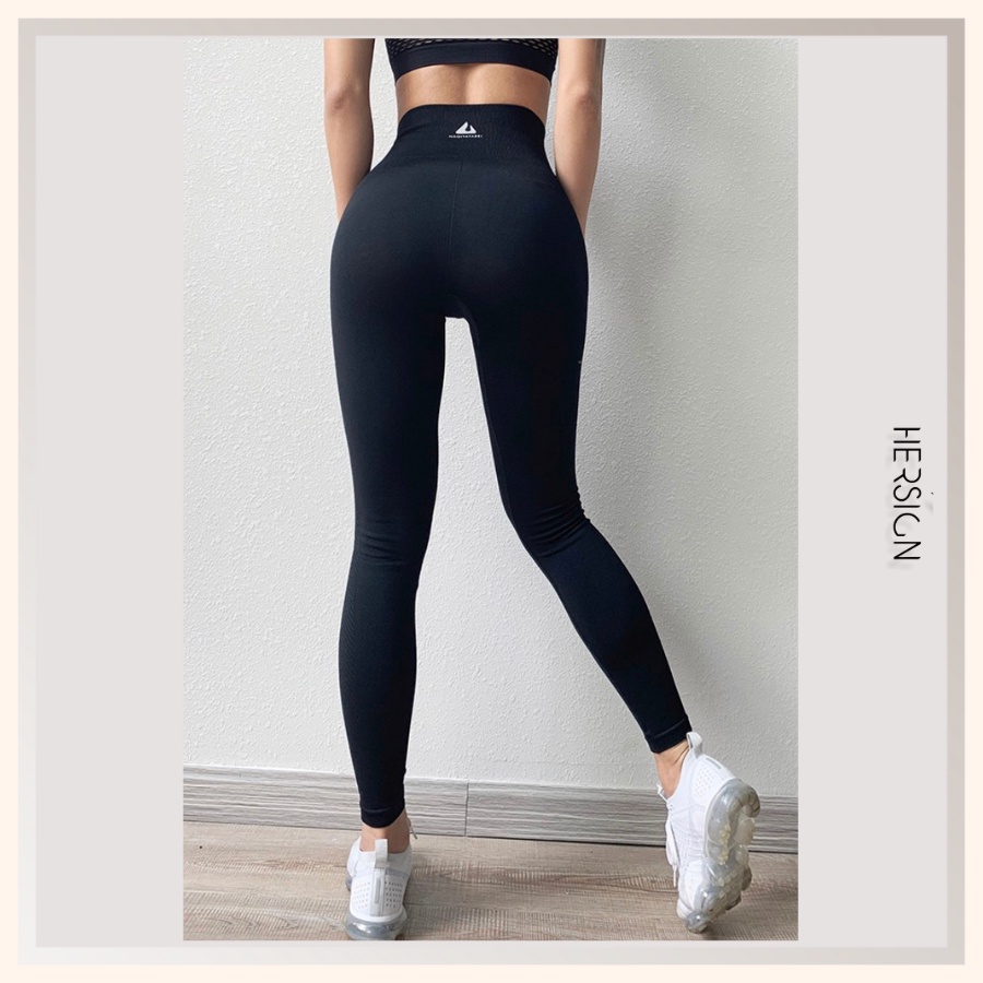 QUẦN TẬP GYM NỮ ĐỒ TẬP YOGA NỮ QUẦN LEGGING CẠP CAO TÔN DÁNG CAO CẤP HERSIGN-LEGGING3