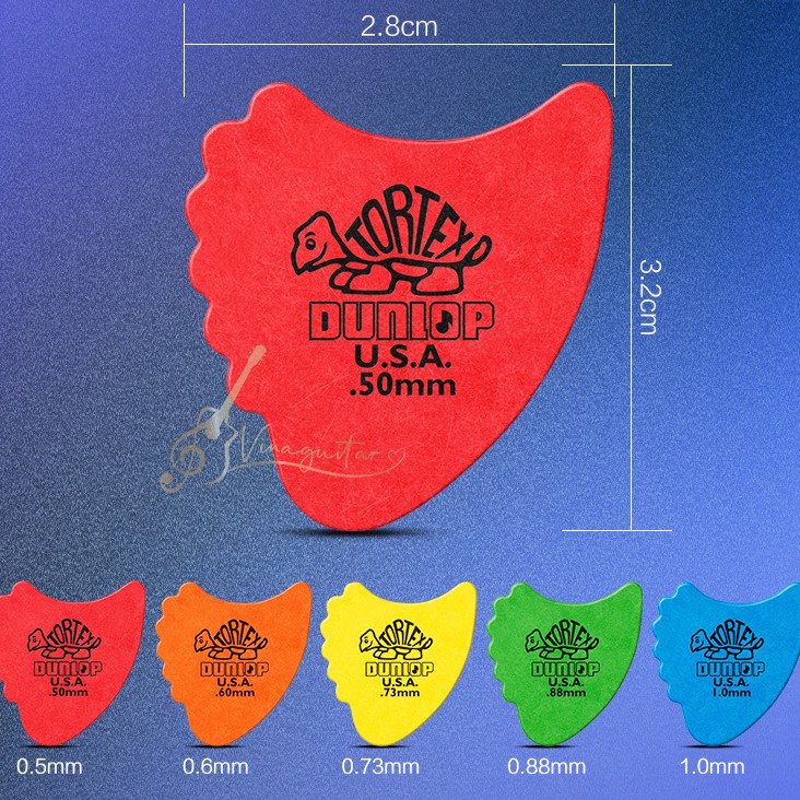 Pick Gảy Đàn Dunlop Tortex Các Mã Chính Hãng - Pick Gảy Tốt - NMH Music Phân Phối Chính Hãng