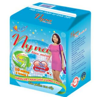 Com bo 16 gói Băng vệ sinh Nyna