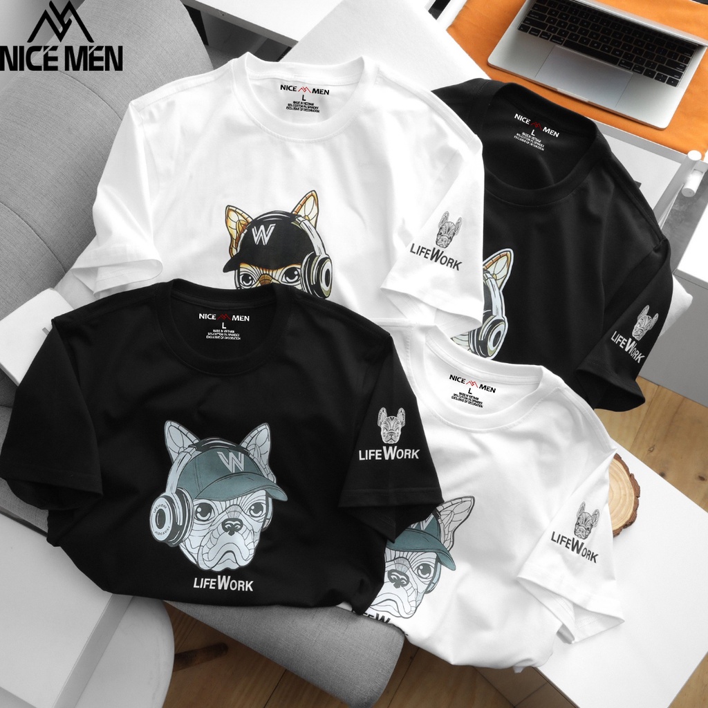 Áo Thun Phông Nam Nữ Cao Cấp In Graphic HIDEAWAY Form Rộng Oversize 50 - 90Kg NICEMENLW1