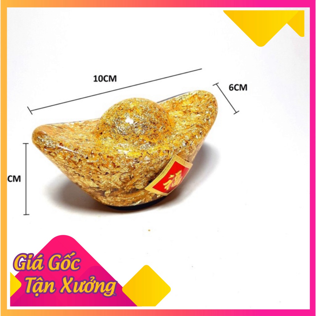 Thỏi vàng phong thuỷ ( kèm hộp y hình ) Siêu Thị Phong Thủy 9999