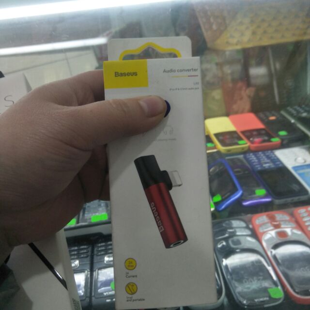 Đầu chuyển lightning sang 3.5mm baseus