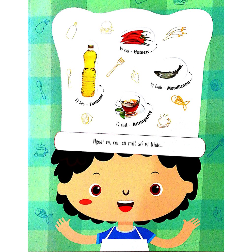 Sách - Lift the flap - Lật mở khám phá - Foods - Thức ăn