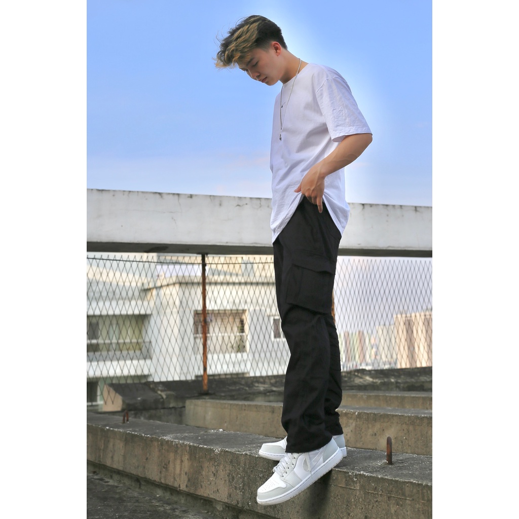 Quần Cargo Pants, Quần Kaki Túi Hộp Chất Đẹp Không Nhăn Xù