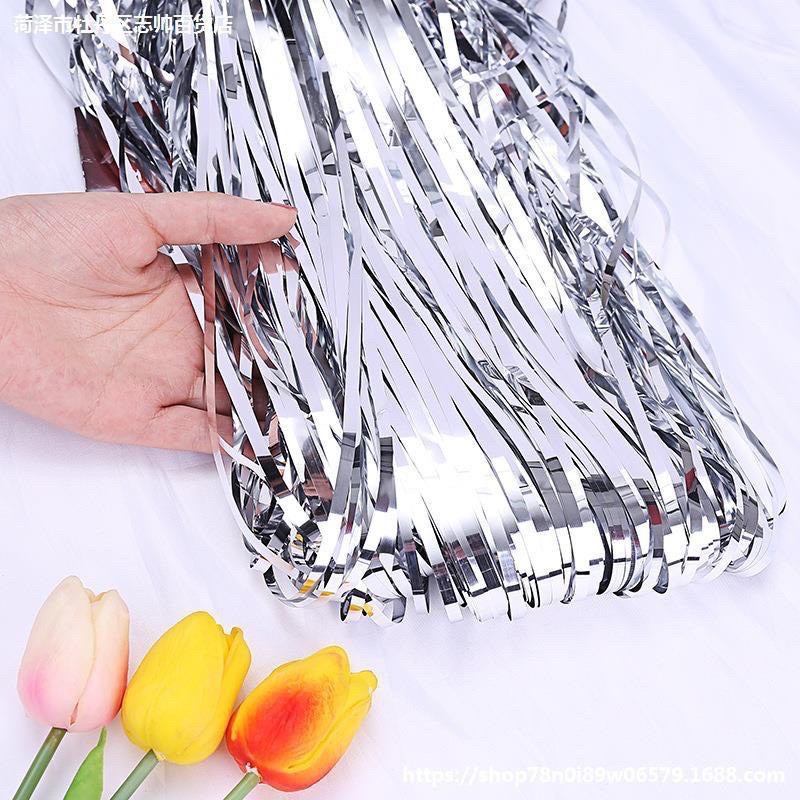 Rèm Kim Tuyến Trang Trí Tiệc 1mx2m trang trí bacground sinh nhật - phòng cưới