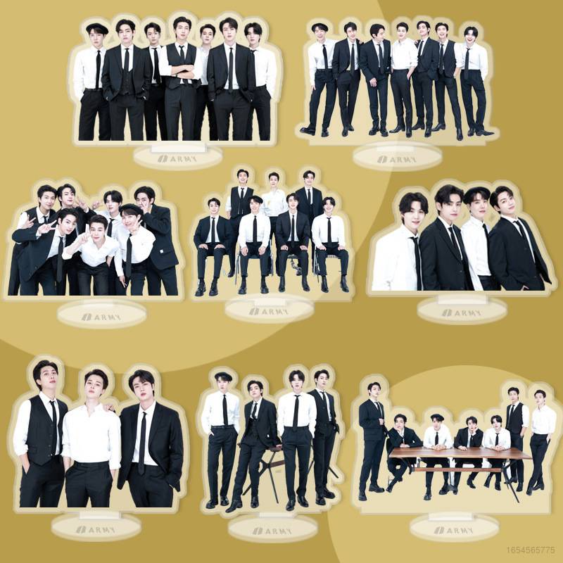 Giá Đỡ Bằng Acrylic Chống Bụi Cho Thẻ Bài Hát Của BTS JUNGKOOK JIMIN V SUGA RM JIMIN J-HOPE