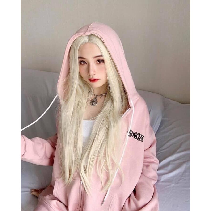 Áo Khoác Nỉ Xanh NORMOS Unisex Form Rộng Siêu Xinh