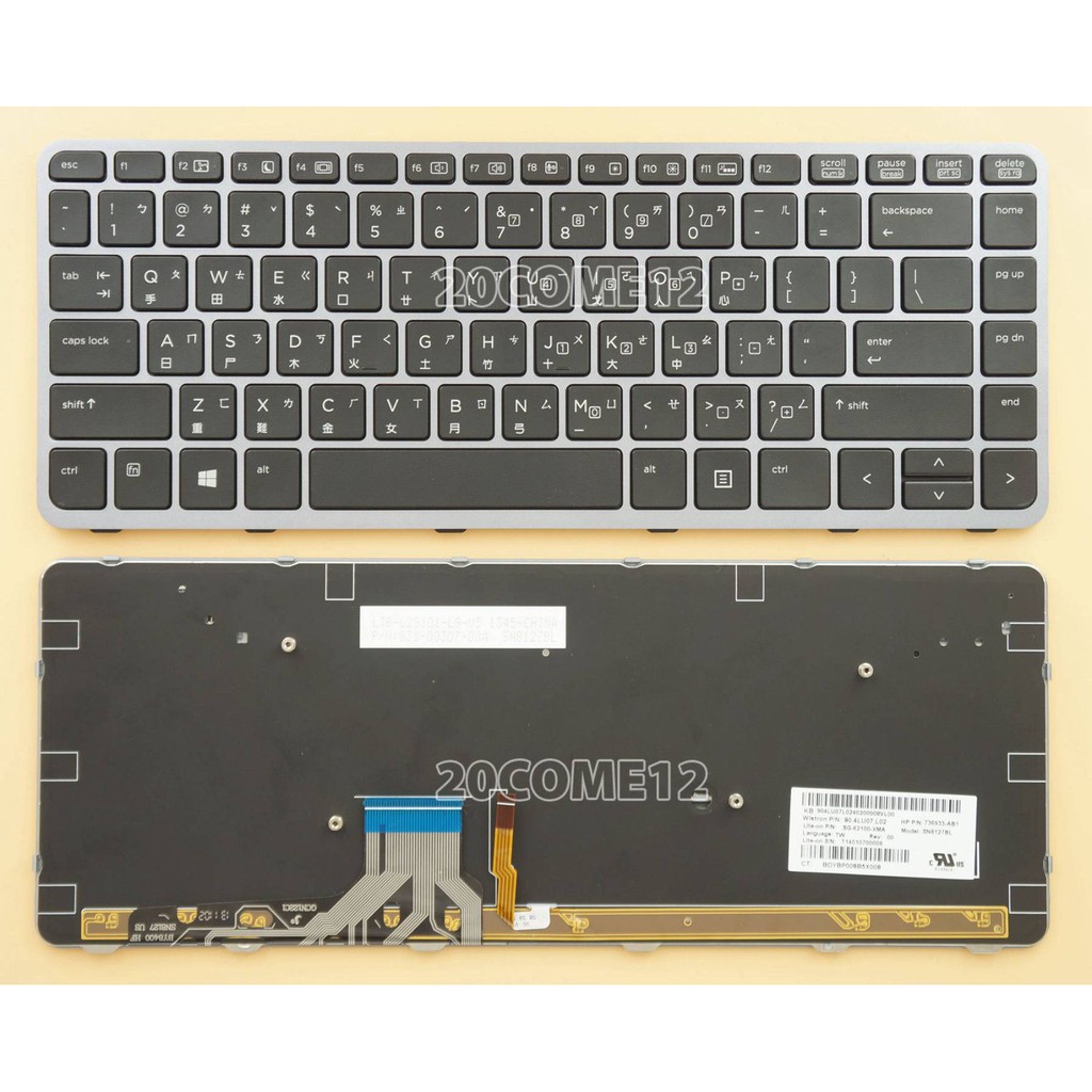 [BH12THÁNG] Bàn phím laptop HP Elitebook Folio 1040 G1 1040 G2 – 1040 G1