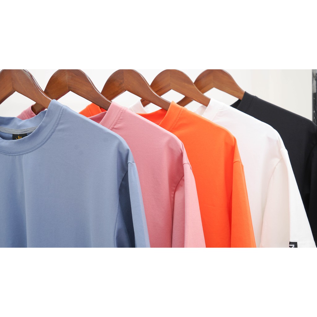 [Mã WA1599 giảm 15% đơn 99k] Áo thun Unisex N7 Basic Tee 5 màu phông trơn nam nữ tay lỡ oversize phom rộng | BigBuy360 - bigbuy360.vn