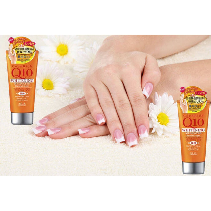 Dưỡng Tay Q10 Whitening Medicated Moisture Cream 80gr | BigBuy360 - bigbuy360.vn