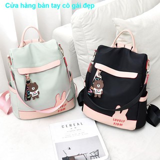 Ba lô chống trộm nữ 2021 mới thời trang hợp phù với tất cả các kết Oxford vải canvas du lịch nhỏ đựng đồ đi họctúi nữ