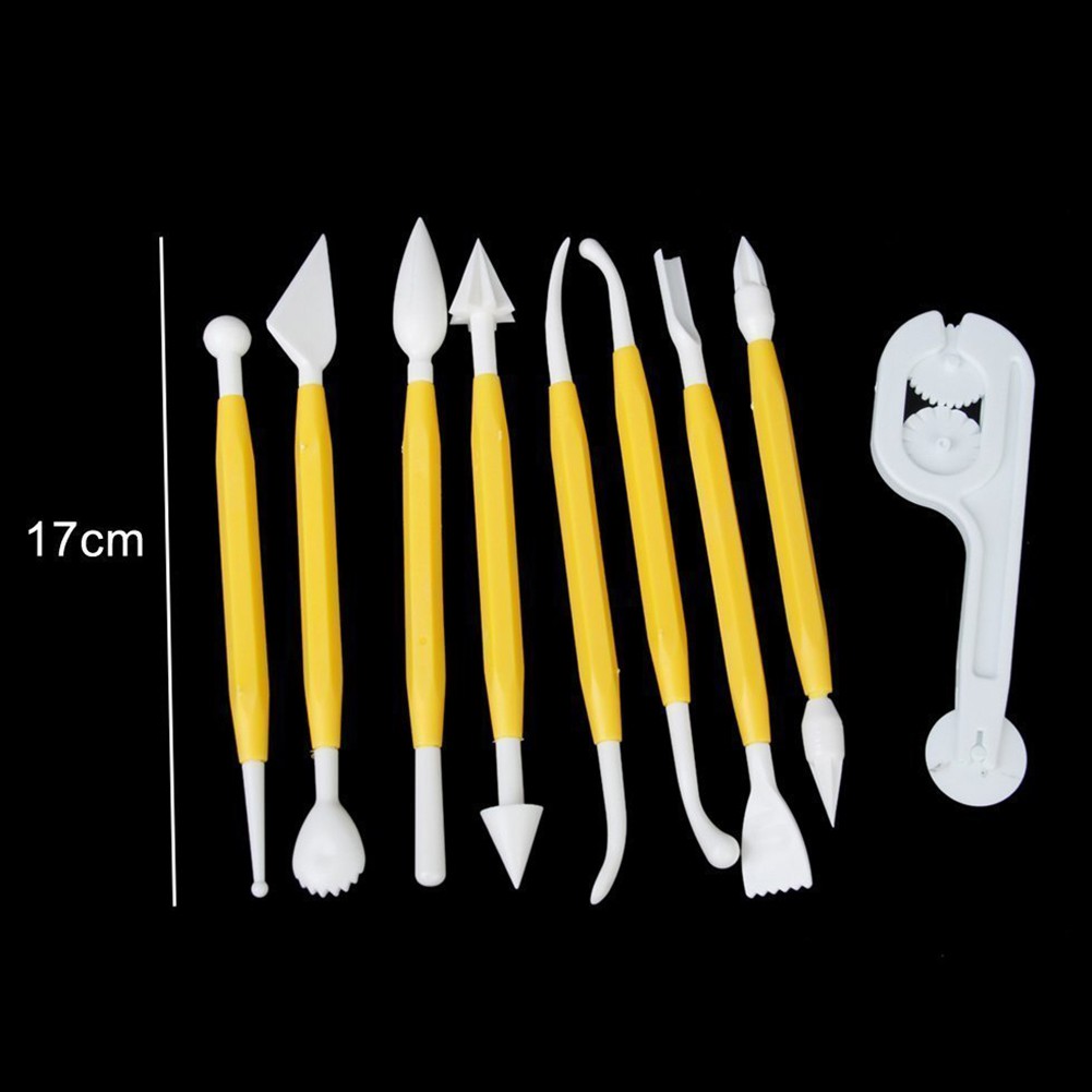 Bộ 4  Dụng Cụ Tạo Hình Trang Trí Bánh Kem