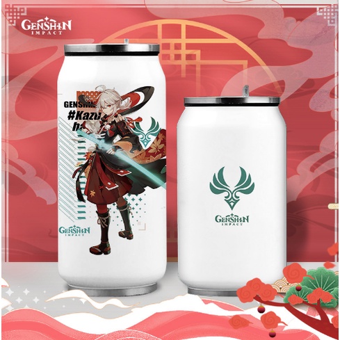 Bình nước giữ nhiệt Genshin Impact 500ml
