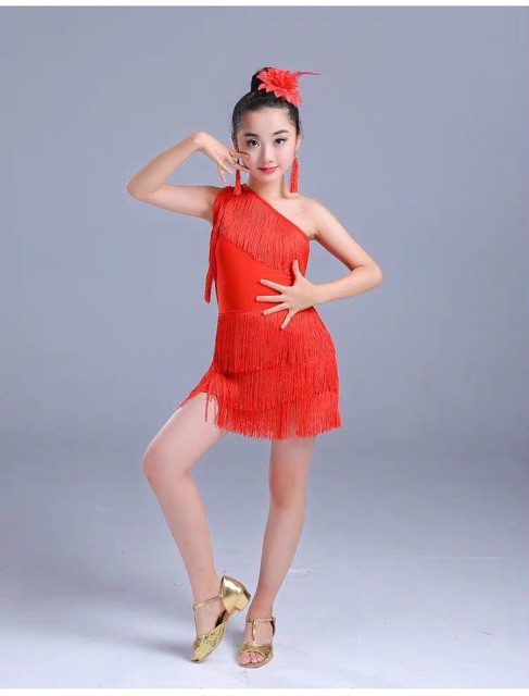 Đầm khiêu vũ latin trẻ em