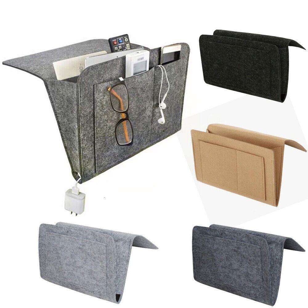 CONOPERY Túi Nỉ Đựng Đồ Dùng Treo Cạnh Giường / Sofa Tiện Dụng