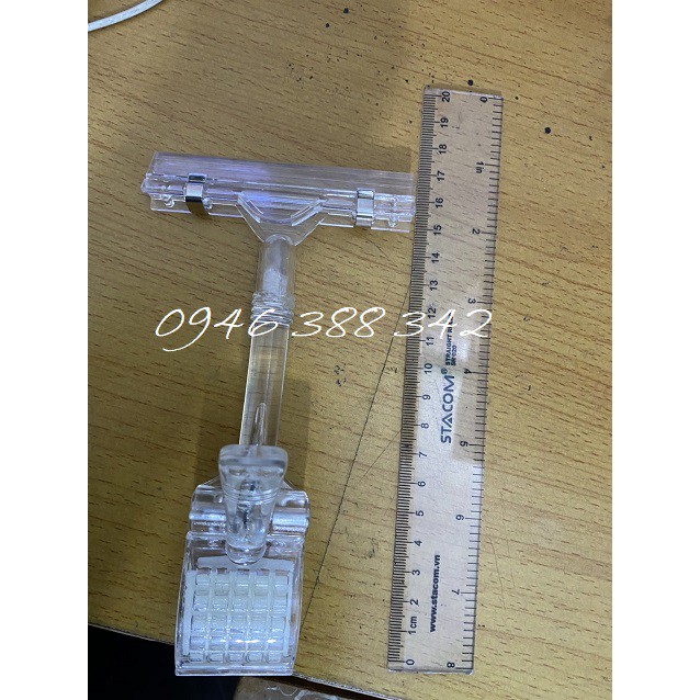 Kẹp nhựa trong suốt, kẹp sale giảm giá, wobbler quảng cáo, wobbler sale  W- 002