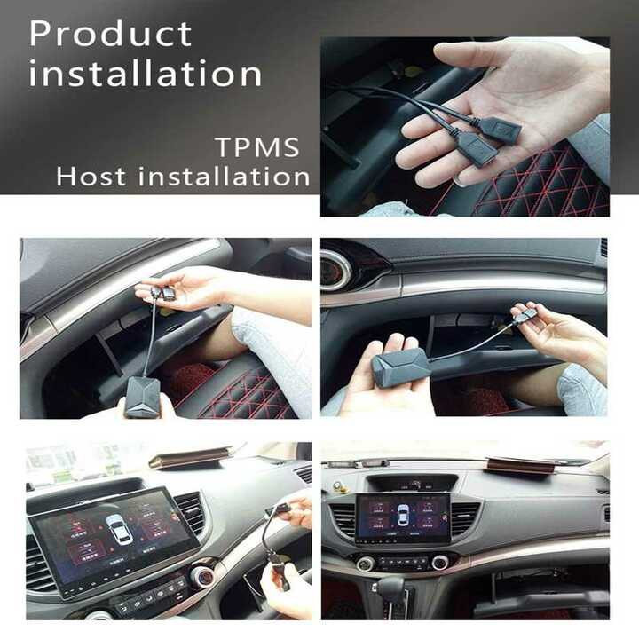 Thiết Bị Cảm Biến Áp Suất Lốp Trong TPMS TNS601 Dành Cho Ô Tô Dùng Màn Hình DVD Android - Bảo hành 12 tháng