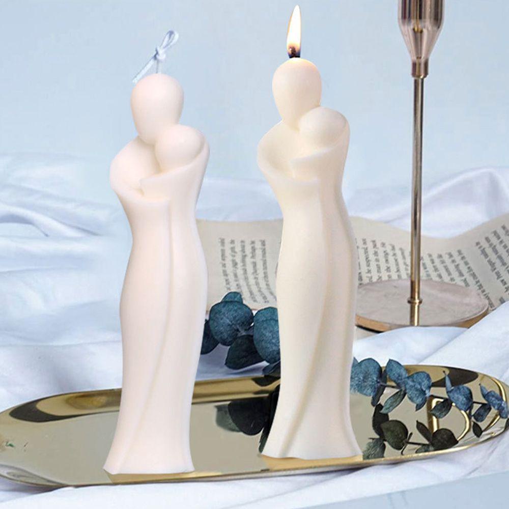 SUSANS Khuôn Làm Giá Đỡ Đèn Cầy Bằng Nhựa Epoxy Độc Đáo Trang Trí Nhà Cửa