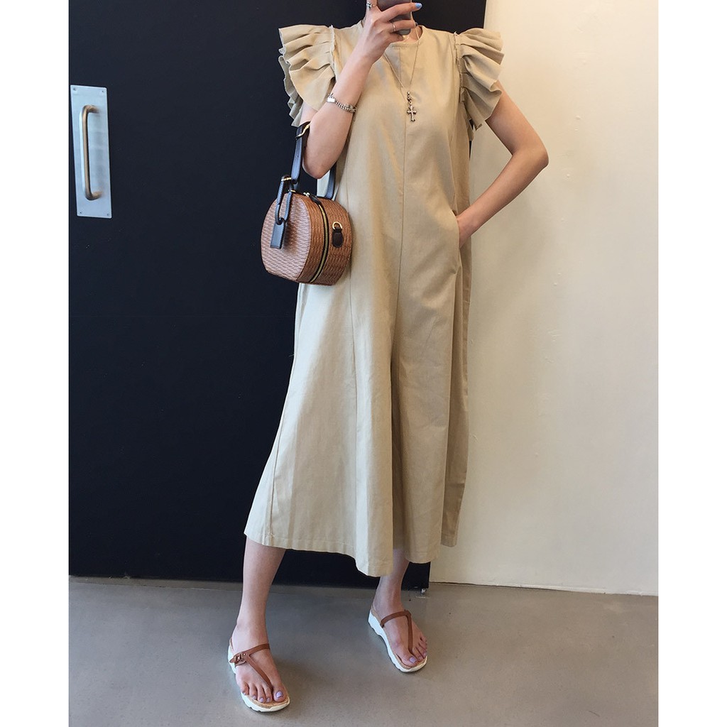 Đầm suông phong cách sang chảnh retro hàng Quảng Châu cao cấp mùa thu đầu xu hướng 2021