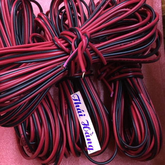 Dây điện đôi 2x0.3 li (2 cuộn 10 mét)