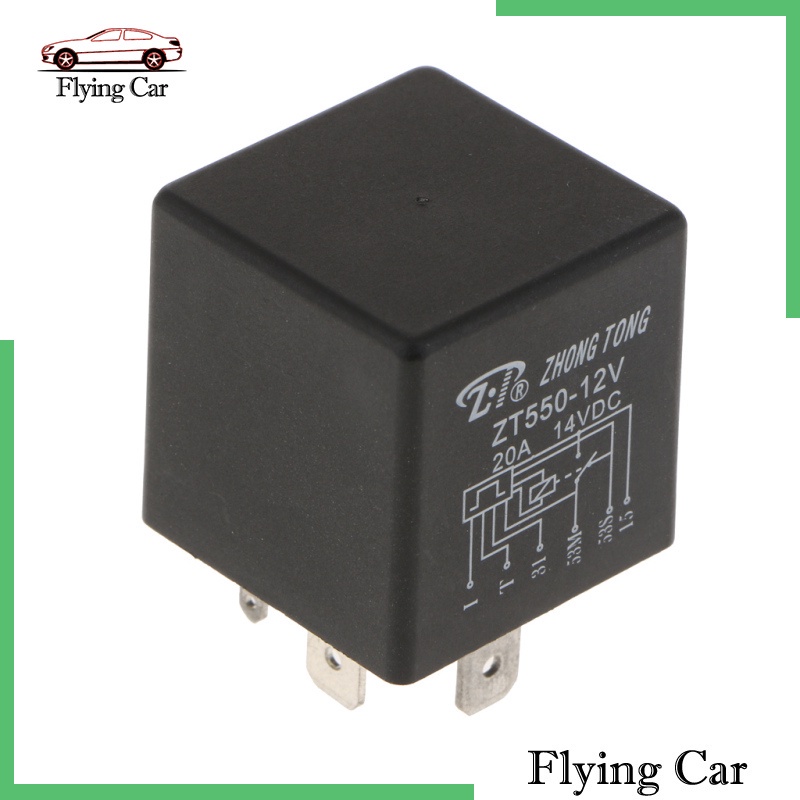 Rơ Le Cần Gạt Nước Kính Chắn Gió Ô Tô Có Công Tắc Cao DC12V 20A Lzdjfmy2