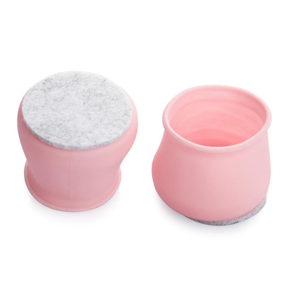Set 4 / 12 Đệm Silicone Chống Trượt Chống Mài Mòn Bảo Vệ Sàn Nhà