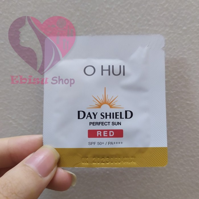 [Date 2023] Combo 50 gói kem chống nắng ohui Red_Chống nắng OHUI Day Shield Perfect Sun Red SPF50+ / PA++++