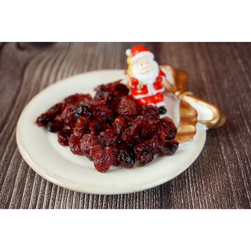 Nam việt quất sấy khô không đường, nguyên liệu làm kẹo nougat, trang trí bánh 100g