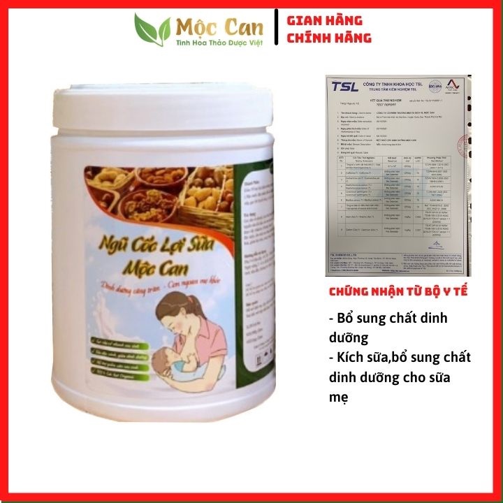 Ngũ lợi sữa giảm cân Mộc Can kích sữa,tốt sữa cho mẹ và bé khối lượng 500g