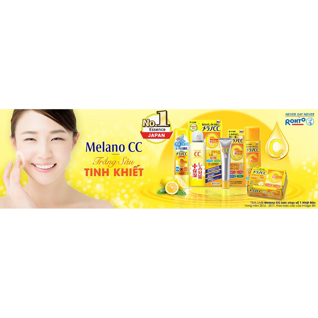 Dung Dịch Melano CC Dưỡng Sáng Da, Mờ Thâm Nám 170ml Melano CC Whitening Lotion