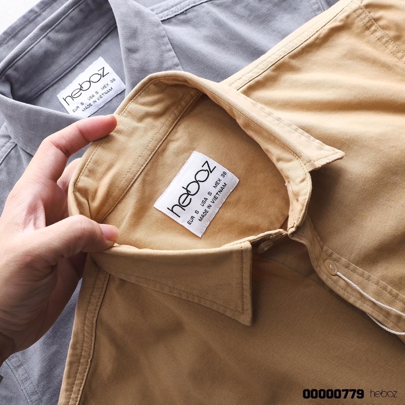 Áo sơmi dài tay nam HB