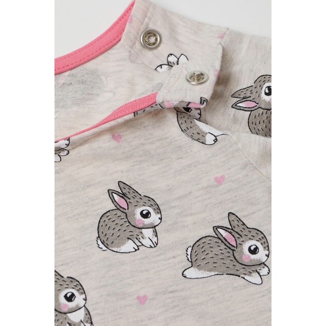 Set 3ct cotton H&M kèm băng đô