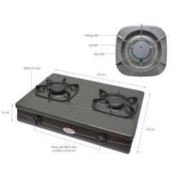 Bếp gas Rinnai Rv-360 mặt men+ van dây -bếp ga tốt,an toàn,tiết kiệm gas,giá rẻ,bảo hành 24 tháng chính hãng