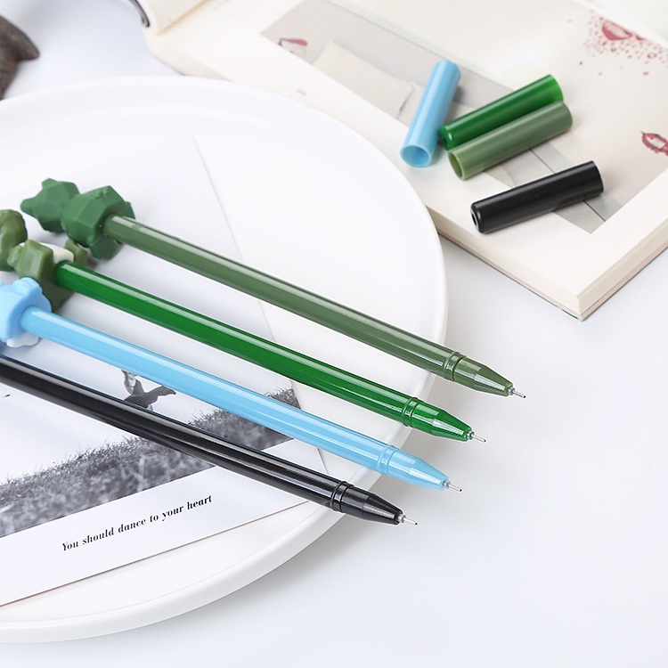 Bút mực gel phong cách động vật hoạt hình 3D xinh xắn