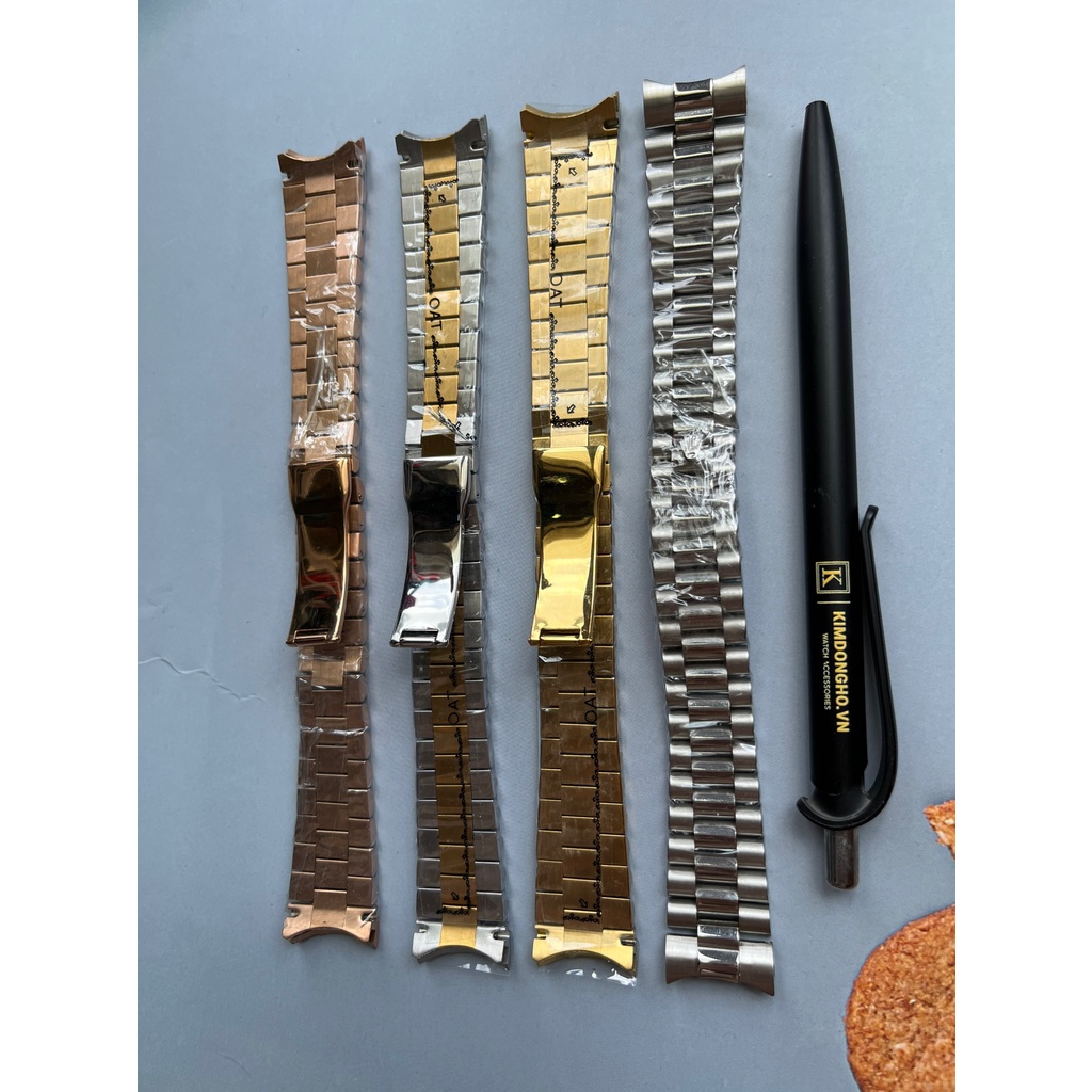 Dây đồng hồ ROLEX 3 mắt xịn thép không gỉ - Tặng Kèm Đồ Thay Dây