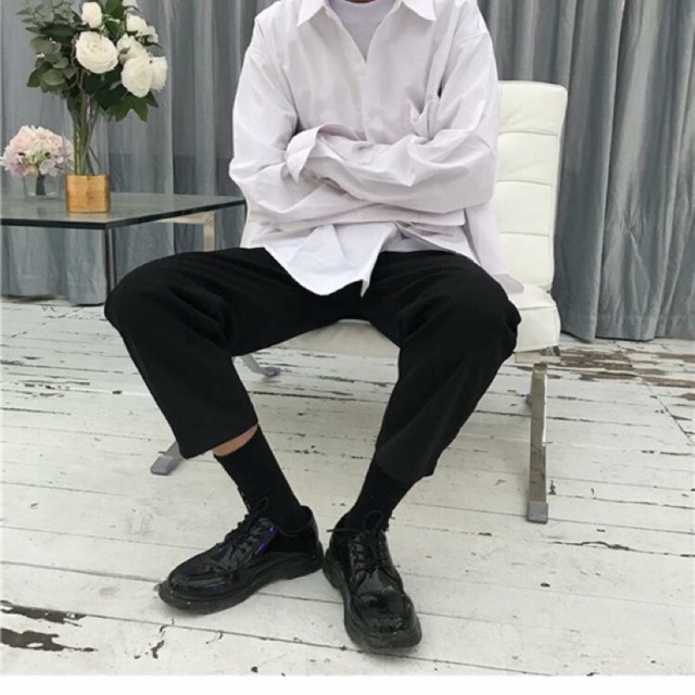 BASIC PANT KAKI - Quần kaki màu trơn lưng chun | BigBuy360 - bigbuy360.vn