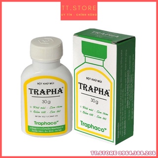 Bột khử mùi hôi chân, hôi giày trapha 30g