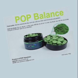 Thức ăn POP Balance cho cá cảnh